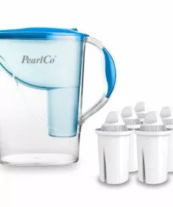 Pearlco Wasserfilter Standard Blau Inkl. 6 Universal Filterkartuschen
