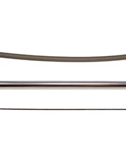 Null Milchschlauch-Set Für Siemens EQ6, Bosch VeroAroma 12004554 + Milchrohr Edelstahl + Bürste