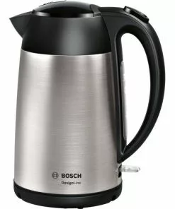 Bosch TWK3P420 Wasserkocher 1,7 L 2400 W Schwarz, Edelstahl