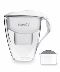 Pearlco Wasserfilter Astra Weiß Inkl. 1 Protect+ Filterkartusche
