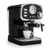 Klarstein Espressionata Gusto Espressomaschine 1100W 15 Bar Druck Schwarz Schwarz