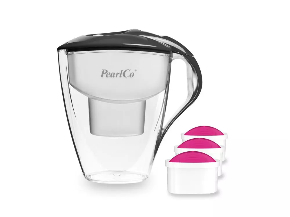 Pearlco Wasserfilter Fashion Anthrazit Inkl. 1 AquaMag Filterkartusche - Image 7