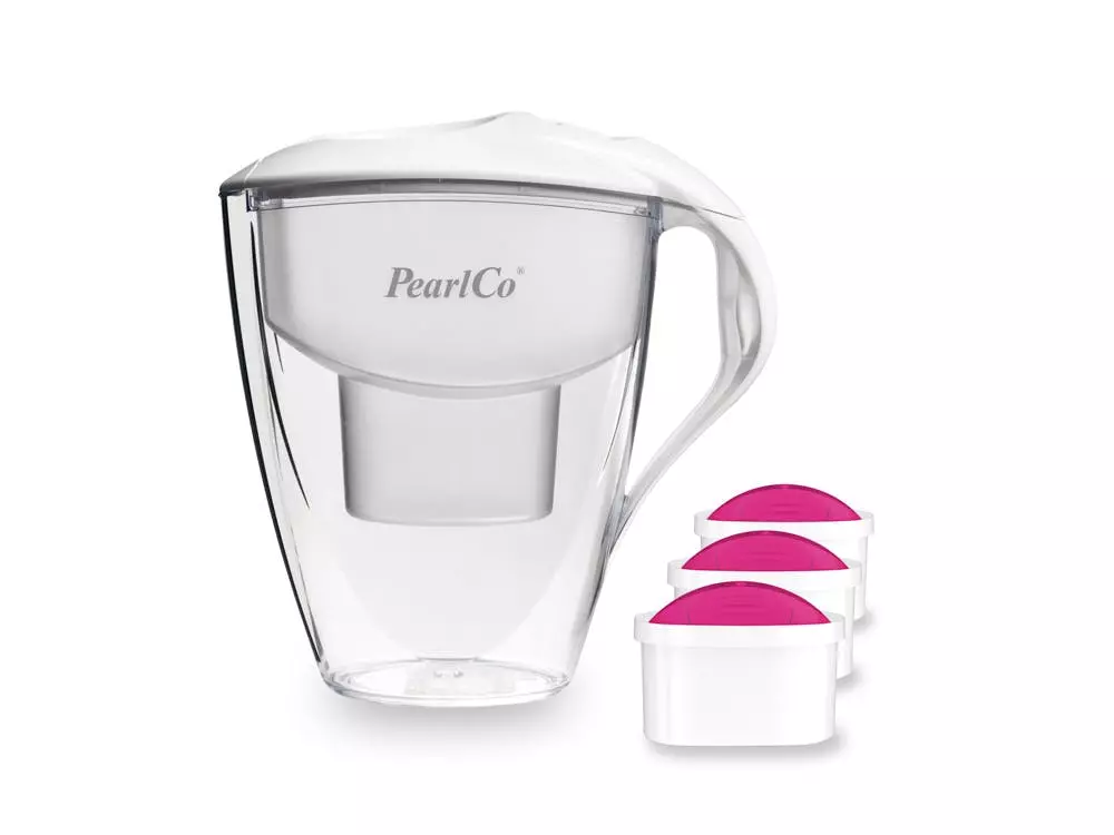 Pearlco Wasserfilter Astra Weiß Inkl. 6 AquaMag Filterkartuschen - Image 4