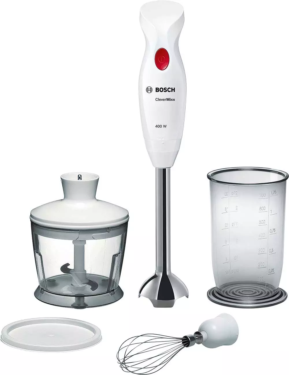 Bosch Stabmixer-Set ErgoMixx Style MS6CM6120 Sw/eds - Image 5