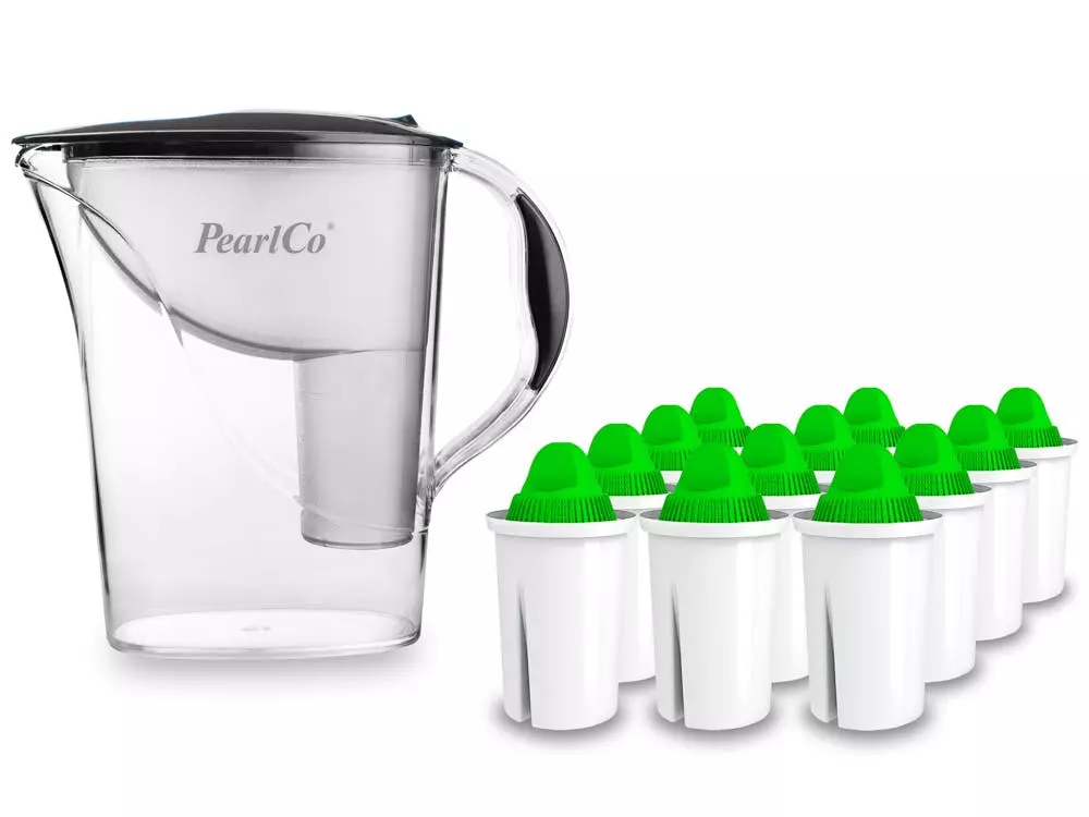 Pearlco Wasserfilter Standard Anthrazit Inkl. 12 AquaMag Filterkartuschen - Image 7