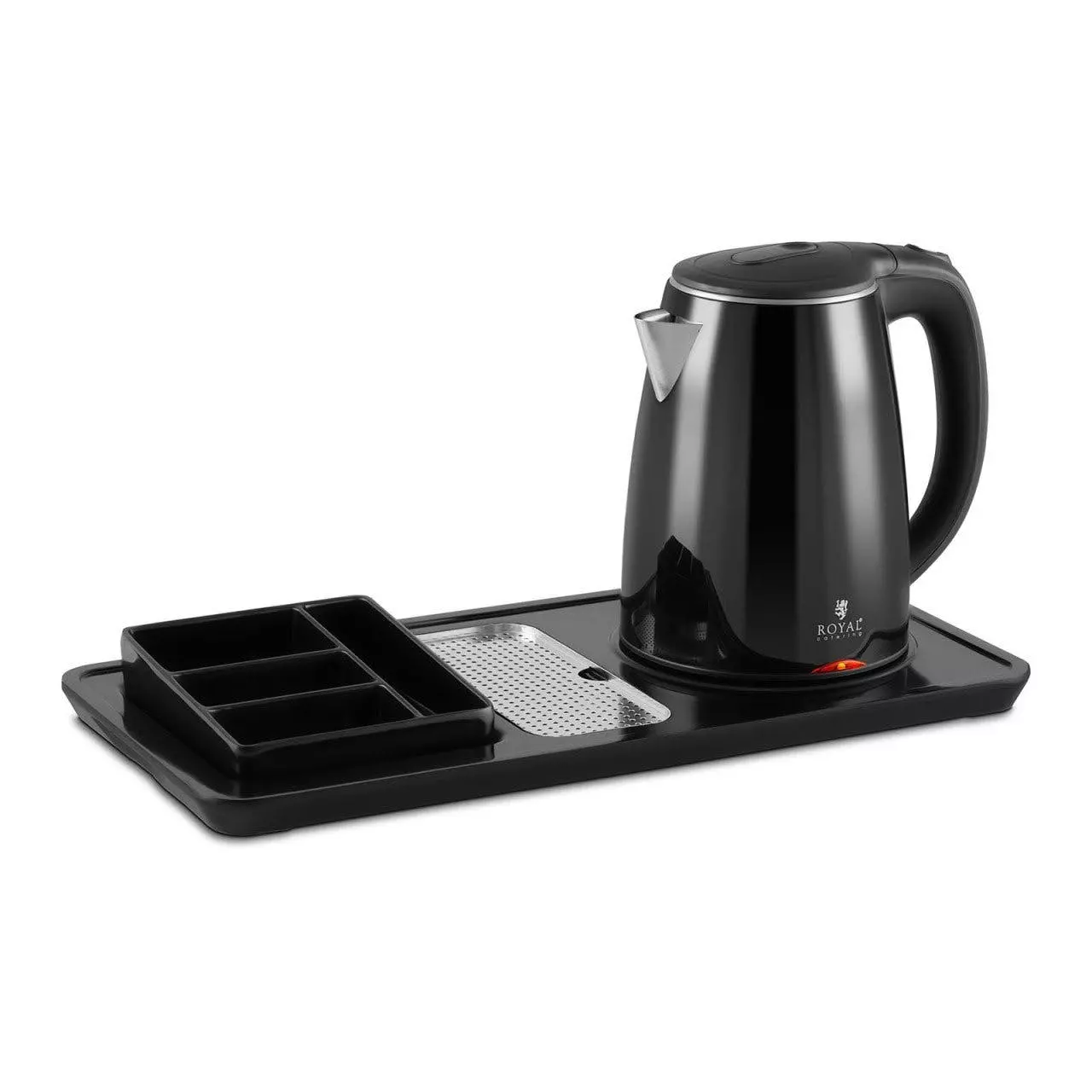 Royal-catering Royal Catering Wasserkocher - Kaffee- Und Teestation - 1,2 L - 1.550 W - Kabellos