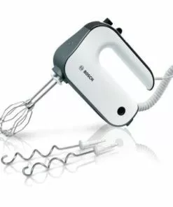 Bosch MFQ4 Handmixer 850 W Schwarz, Edelstahl, Weiß