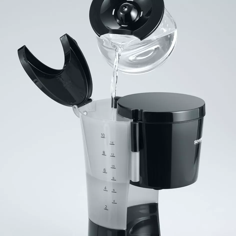 Exquisit Kaffeemaschine Mit Thermokanne KA 6501 In Weiss, 4 Bis 8 Tassen, Abschaltautomatik - Image 4