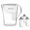 Pearlco Wasserfilter Fashion Weiß Inkl. 3 Protect+ Filterkartuschen