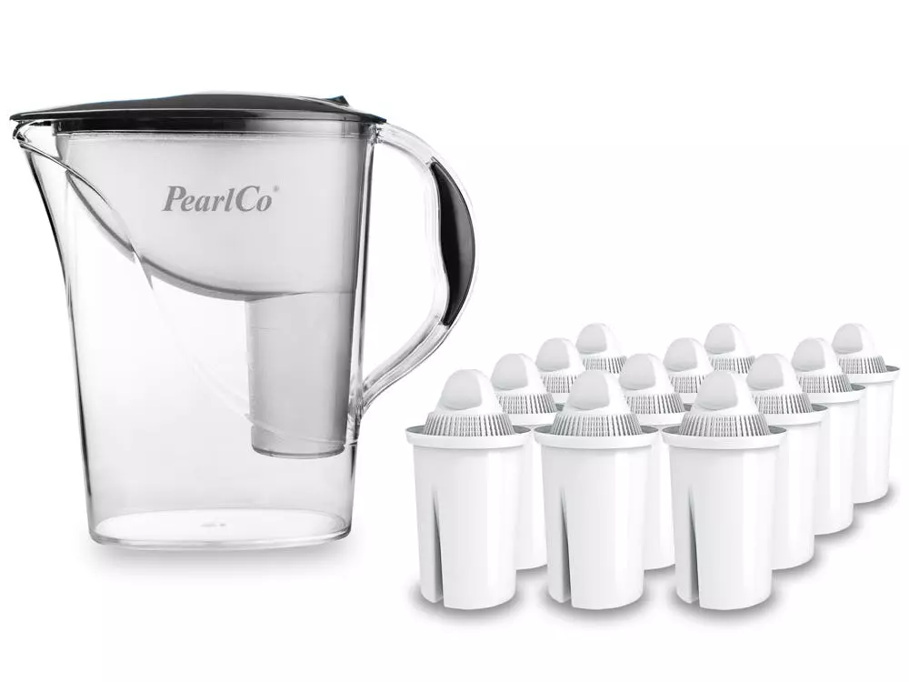 Pearlco Wasserfilter Standard Grau Inkl. 12 Universal Filterkartuschen - Image 4