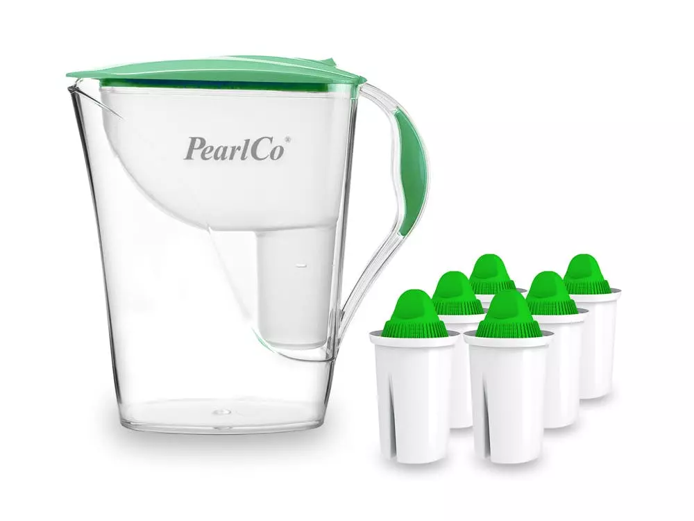 Pearlco Glas-Wasserfilter Mint Ersatzkanne - Image 7