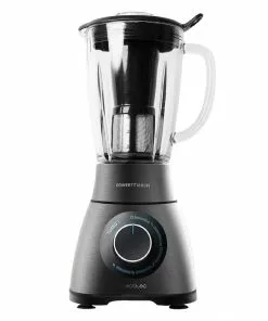 Cecotec Power Black Titanium 1500 PerfektMix 1500 W Edelstahl Beschichteter Glasmixer Mit Schwarz Titanbeschichteter Klinge Und