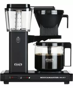 Null Moccamaster KBG Select Filterkaffeemaschine Matt Black