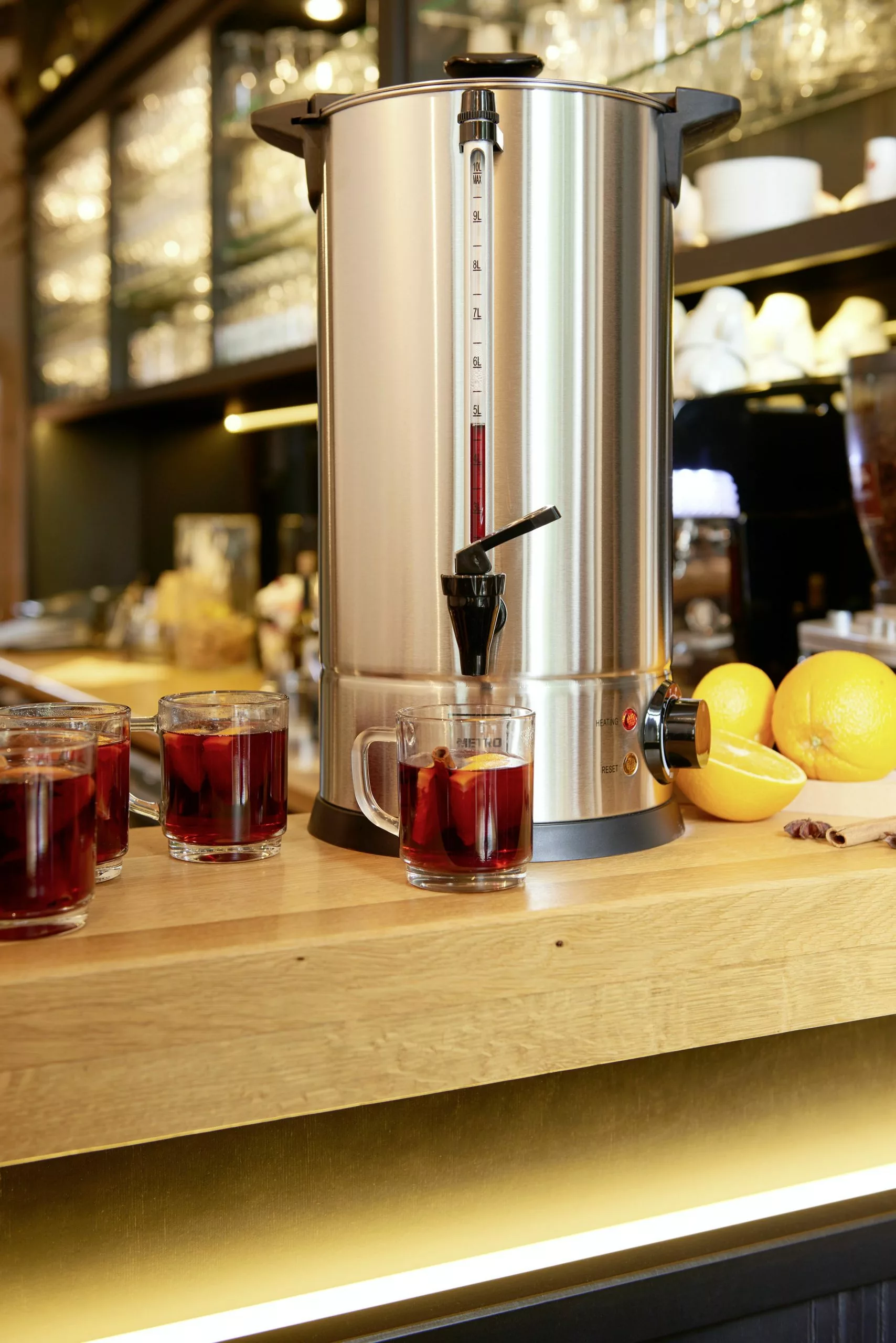 Metro-professional METRO Professional Wasserkocher GWB1030, Edelstahl, 2600 W, 30 L, Für 200 Tassen - Image 3