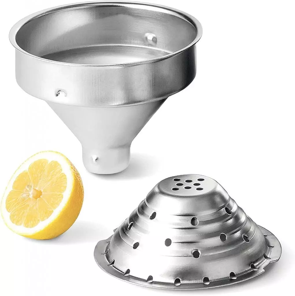 Null Beper MD.404 Professionelle Granatapfelpresse Und Zitruspresse Mit Ergonomisch Gummierten Hebel - Image 6