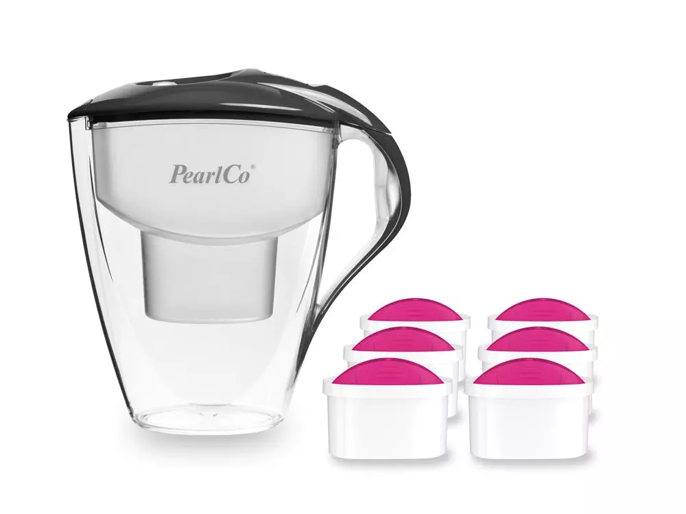 Pearlco Wasserfilter Fashion Anthrazit Inkl. 3 AquaMag Filterkartuschen - Image 6