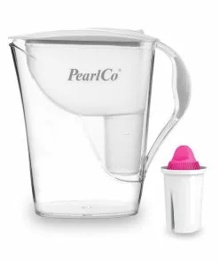Pearlco Wasserfilter Fashion Weiß Inkl. 1 AquaMag Filterkartusche