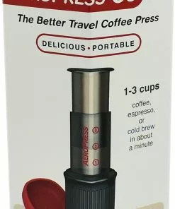 Null AeroPress Go Coffee Maker Kaffeebereiter, Inkl. 350 Filtern