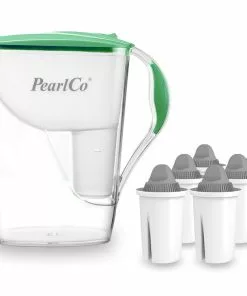 Pearlco Wasserfilter Fashion Mint Inkl. 6 Protect+ Filterkartuschen