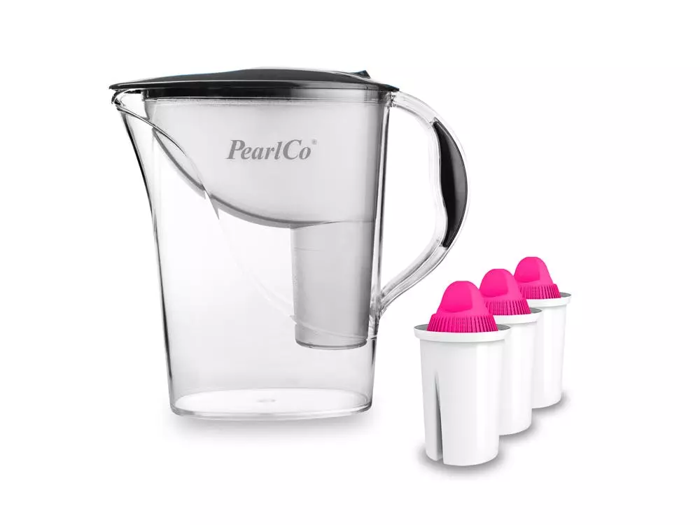 Pearlco Wasserfilter Standard Anthrazit Inkl. 12 AquaMag Filterkartuschen - Image 4