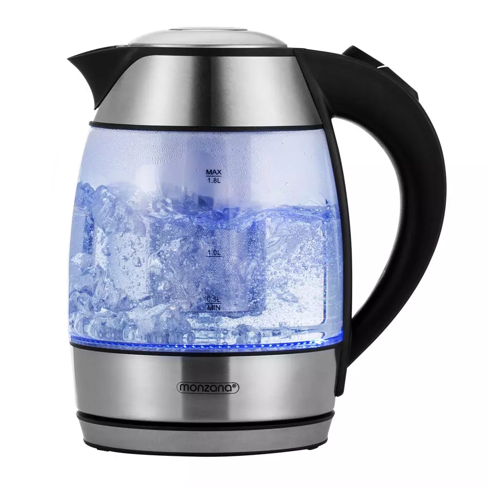 Null Monzana Wasserkocher Retro BPA Frei Blau - Image 3