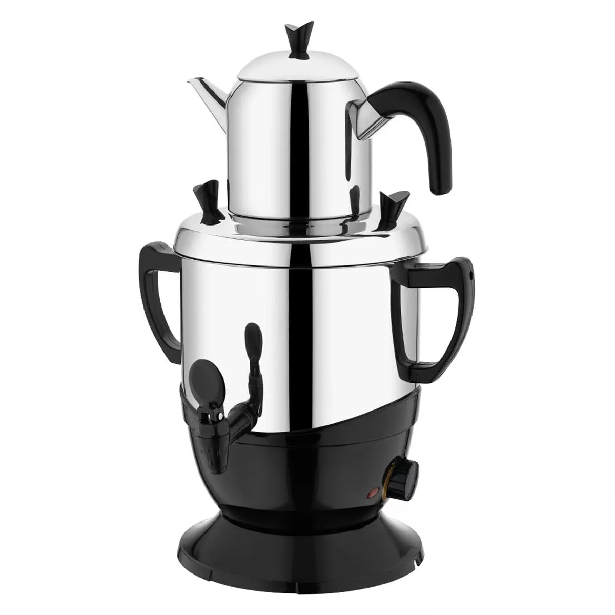 Null Schäfer Samowar 20543 Modern Edelstahl 18/10 6 Liter Teekocher Semaver Privat, Hotel & Gastro - Image 4