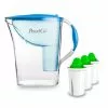 Pearlco Wasserfilter Standard Blau Inkl. 3 Alkaline Filterkartuschen