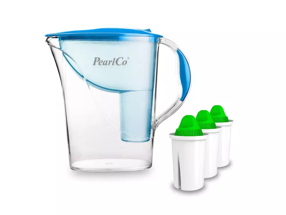 Pearlco Wasserfilter Standard Grau Inkl. 3 Alkaline Filterkartuschen - Image 5