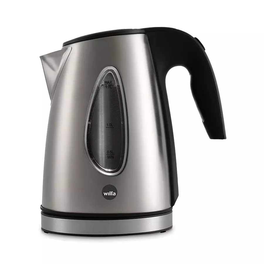 Syntrox-germany 1.7 Liter Wasserkocher Lago Aus Glas & Edelstahl Mit Blauem LED Licht - Image 4