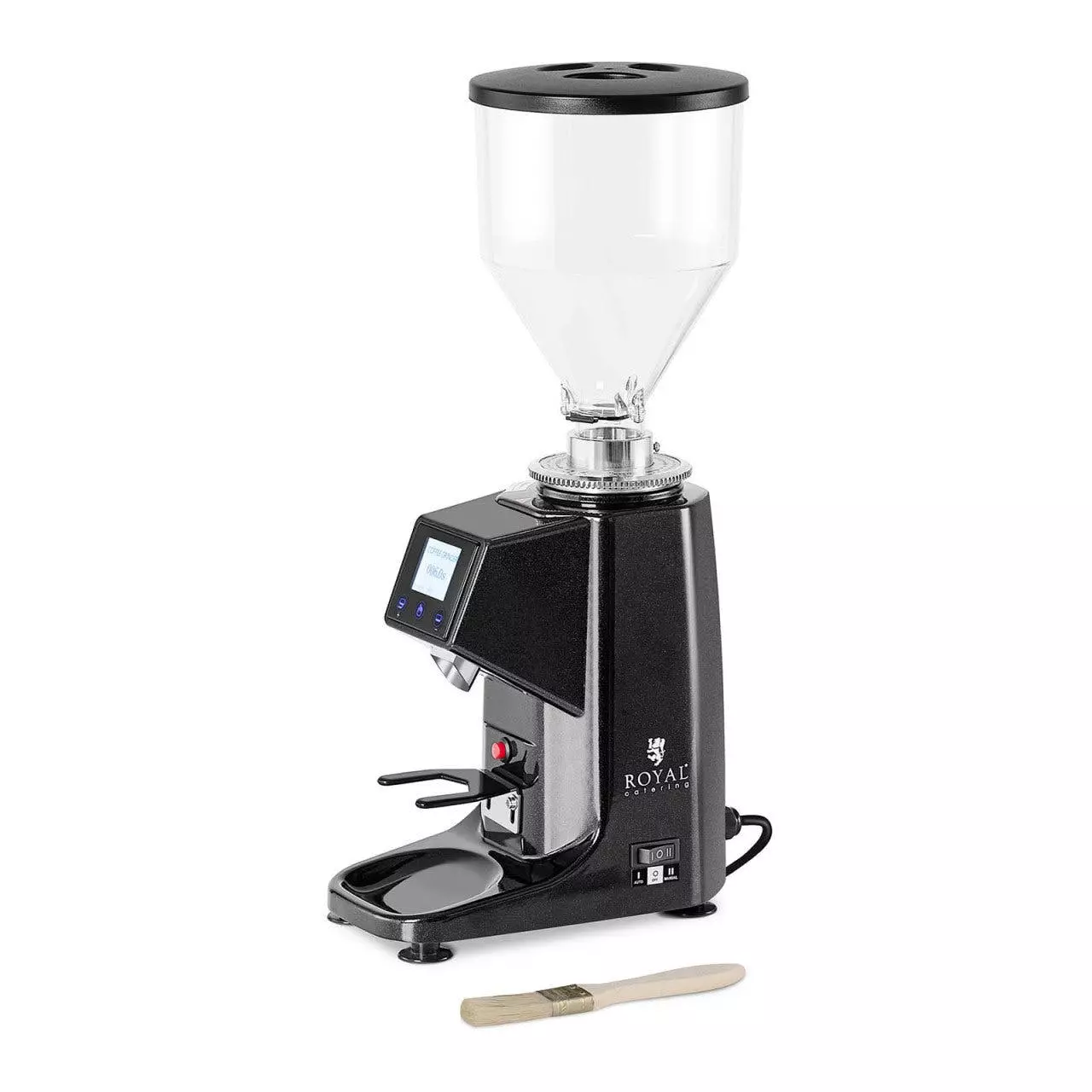 Royal-catering Royal Catering Kaffeemühle - 200 W - 1000ml - Aluminium - Schwarz - LED - Image 2