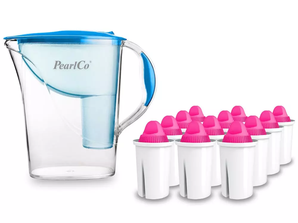 Pearlco Wasserfilter Standard Anthrazit Inkl. 12 AquaMag Filterkartuschen - Image 5