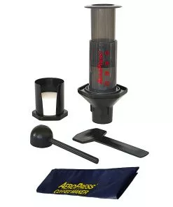 Null AeroPress Coffee Maker Kaffeebereiter Mit Tasche, Inkl. 350 Filtern