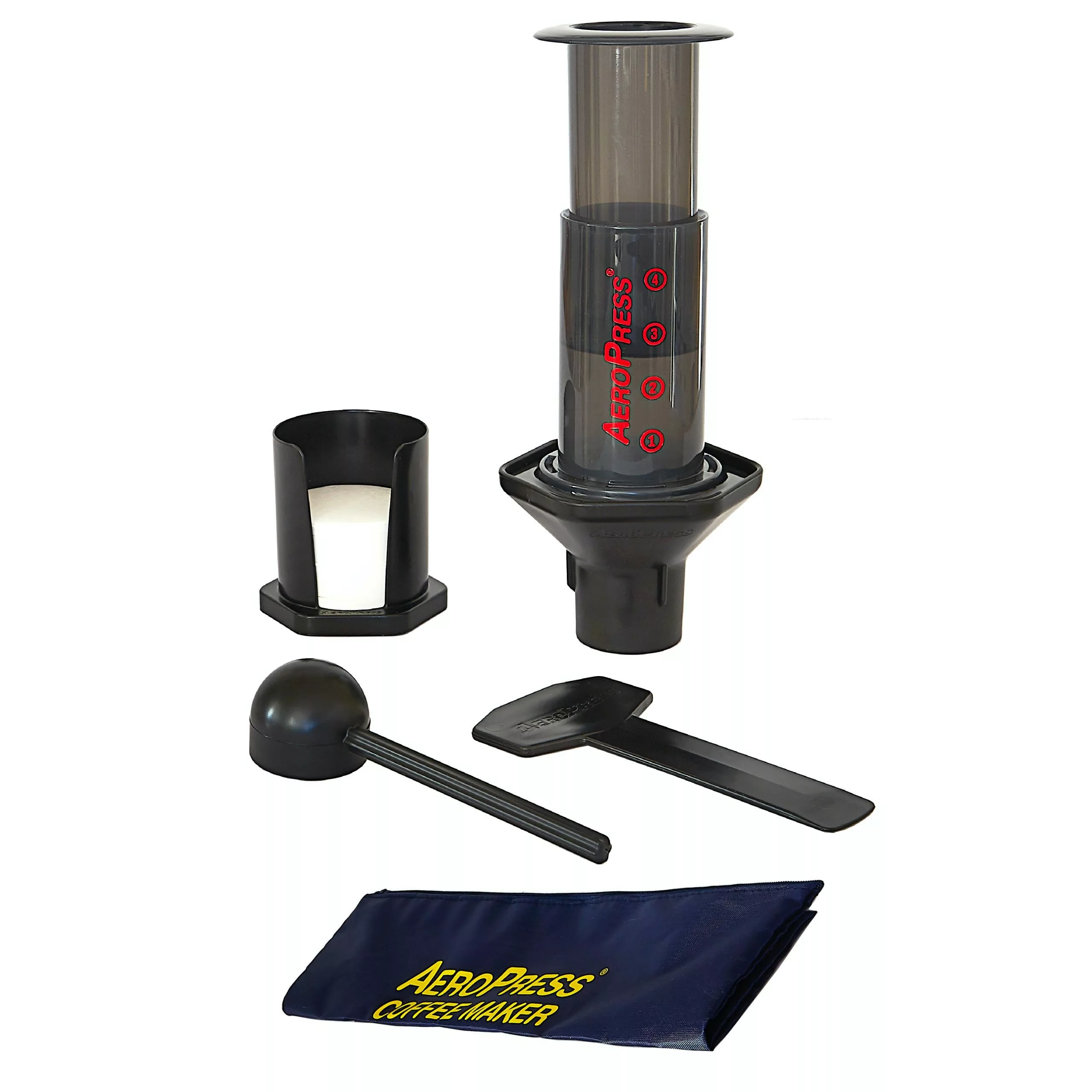 Null AeroPress Coffee Maker Kaffeebereiter, Inkl. 350 Filtern - Image 2