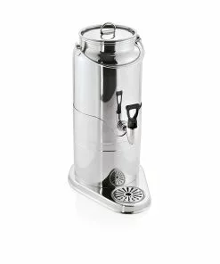 Was-germany WAS Germany - Milchdispenser, 8 Ltr., 25 X 35,5 X 49 Cm, Chromnickelstahl (9926080)