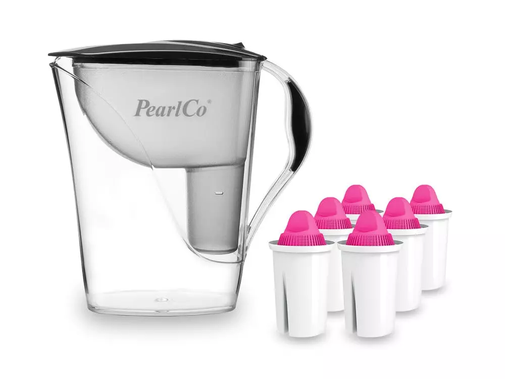 Pearlco Wasserfilter Fashion Anthrazit Inkl. 1 AquaMag Filterkartusche - Image 2
