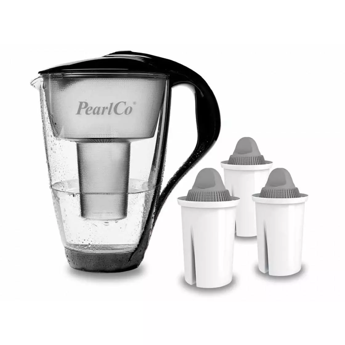 Pearlco Glas-Wasserfilter Mint Inkl. 6 Protect+ Filterkartuschen - Image 7