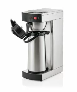 Was-germany WAS Germany - Kaffeemaschine Mit Pumpkanne, 2,2 Ltr., 36 X 19,5 X 52,5 Cm, Chromnickelstahl (2600220)