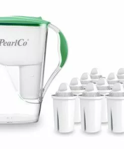 Pearlco Wasserfilter Fashion Mint Inkl. 12 Universal Filterkartuschen