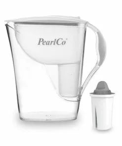 Pearlco Wasserfilter Fashion Weiß Inkl. 1 Protect+ Filterkartusche