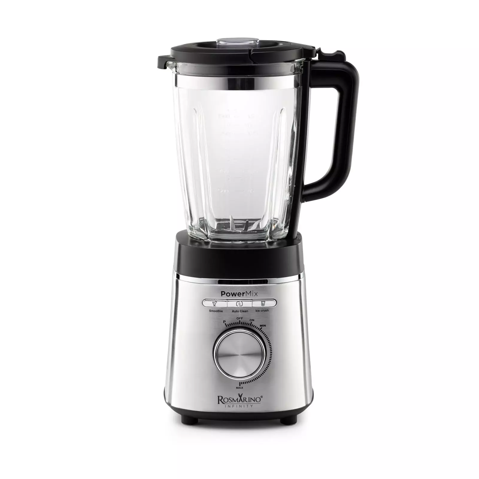 Null Rosmarino Leistungsstarker 1400 W Mixer Mit Glasbehälter Und Turbofunktion