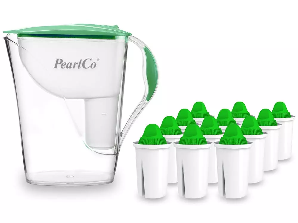 Pearlco Wasserfilter Fashion Weiß Inkl. 12 Protect+ Filterkartuschen - Image 7