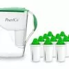 Pearlco Wasserfilter Fashion Mint Inkl. 12 Alkaline Filterkartuschen