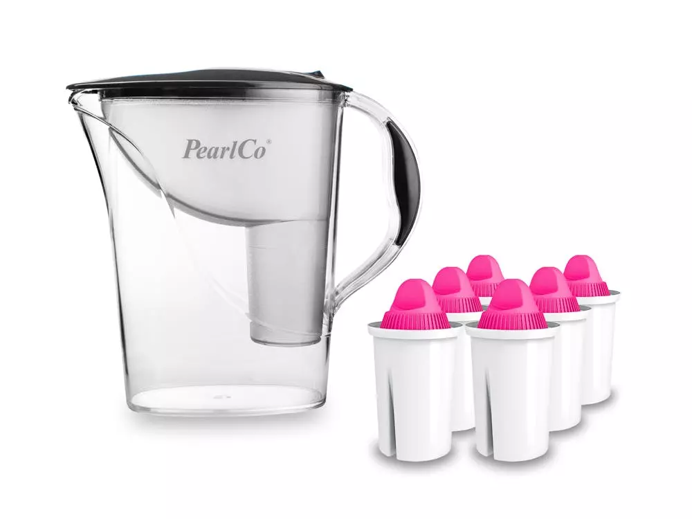 Pearlco Wasserfilter Astra Weiß Inkl. 6 AquaMag Filterkartuschen - Image 6