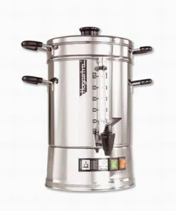 Esmeyer 1 X Hogastra Kaffeeautomat Hotspot CNS 75 Für 15 Bis 75 Tassen - 2 Bis 9,5 Ltr. Höhe: 49 Cm, Durchmesser: 24 Cm