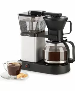 Klarstein GrandeGusto Kaffeemaschine 1690W 1,3l Pre-Infusion 96°C Schwarz/metallic Metallic
