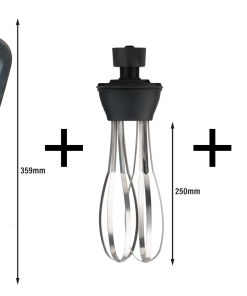 Null Stabmixer Set Mit 500 Mm Mixstab - 500 Watt