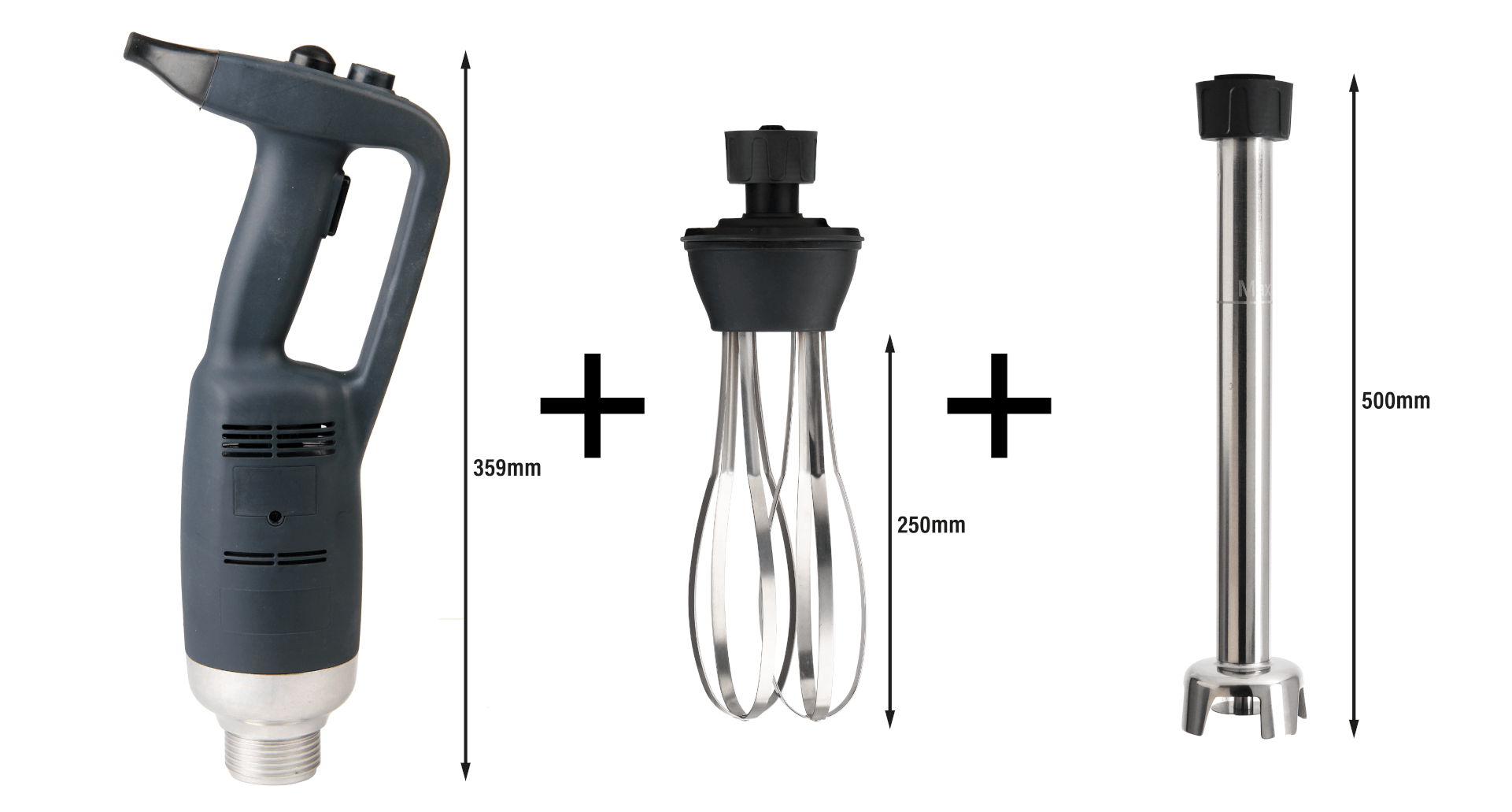 Metro-professional METRO Professional Stabmixer GSM1060, 350 W / 230 V, 42 Cm Abnehmbarer Mixstab, 60 L Rot, - Image 5