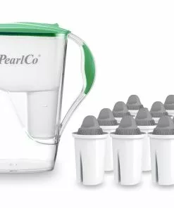 Pearlco Wasserfilter Fashion Mint Inkl. 12 Protect+ Filterkartuschen