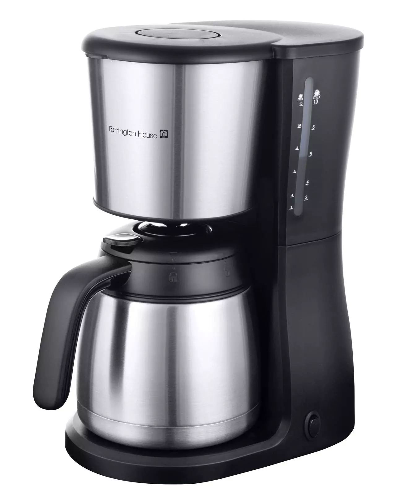 Klarstein Aromatica II Duo Kaffeemaschine, Integriertes Mahlwerk, 1,25 L, Rot Rot - Image 7