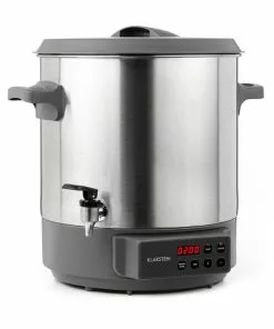 Klarstein Lady Marmalade Einkochautomat Getränkespender 27L 100°C 12h Edelstahl Silber